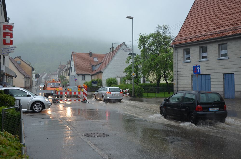 Hochwasser im Echaztal