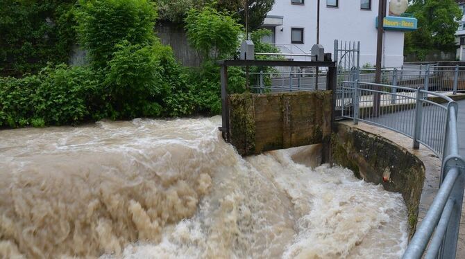 Hochwasser im Echaztal