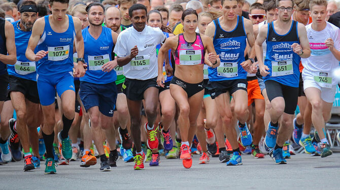 Der Altstadtlauf durch die Reutlinger Innenstadt Der Altstadtlauf durch die Reutlinger Innenstadt