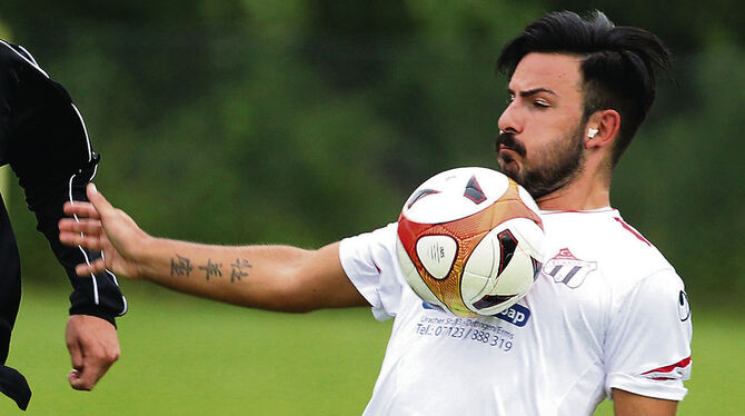 Neu beim TSV Sondelfingen: Volkan Salici.
