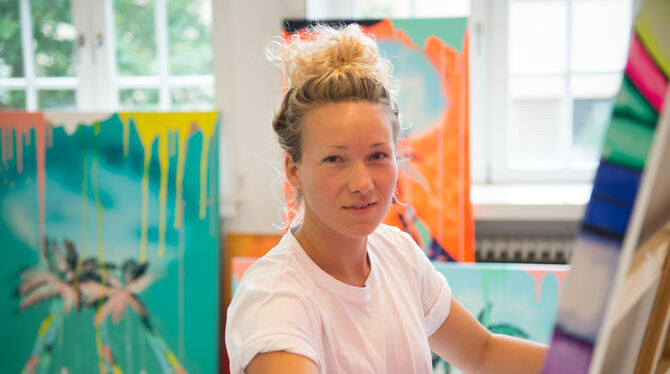Will zukünftig mit der Malerei ihr Geld verdienen: Josephine Henning. FOTO: PRIVAT Will zukünftig mit der Malerei ihr Geld verdienen: Josephine Henning. FOTO: PRIVAT