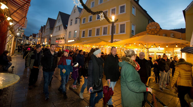 Der Reutlinger Weihnachtsmarkt (Archivbild)