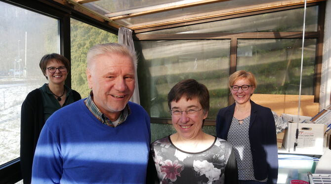 Die Diakoniegesellschaft Oberes Ermstal-Alb ist 2007 mit ihrer Zeitintensiven Betreuung (ZiB) an den Start gegangen. Im Bild (vo Die Diakoniegesellschaft Oberes Ermstal-Alb ist 2007 mit ihrer Zeitintensiven Betreuung (ZiB) an den Start gegangen. Im Bild (vo