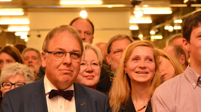 Angespannter Blick bei Thomas Keck.