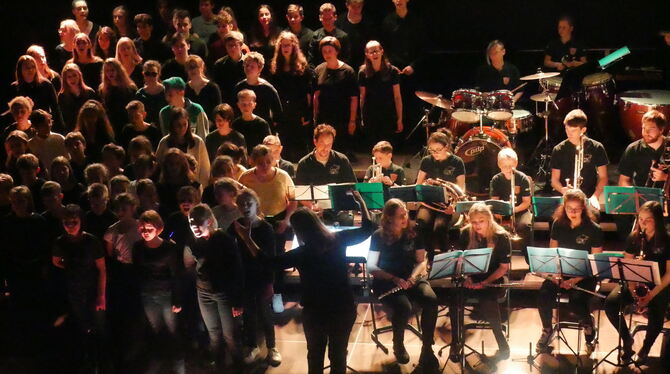 Ob Unterstufenchor oder die »Swinging Alberts«: Die Akteure der AEG-Gala begeisterten einmal mehr das Publikum. FOTOS: MORAWITZK Ob Unterstufenchor oder die »Swinging Alberts«: Die Akteure der AEG-Gala begeisterten einmal mehr das Publikum. FOTOS: MORAWITZK