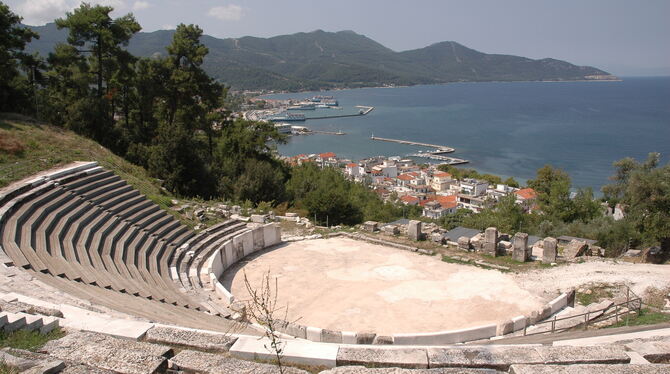 Thassos ist bekannt für Meer und Kultur. FOTO: GRIECHISCHES FREMDENVERKEHRSAMT Thassos ist bekannt für Meer und Kultur. FOTO: GRIECHISCHES FREMDENVERKEHRSAMT