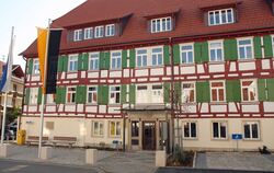 Das Rathaus in St. Johann.