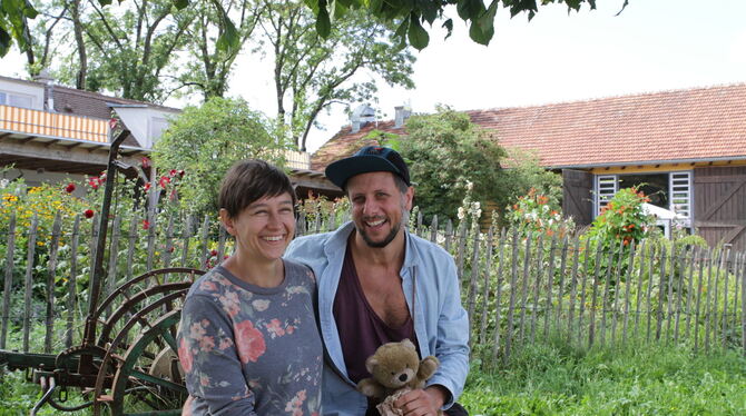 Sie hat ihre Wurzeln in Metzingen, er in Hannover, jetzt leben sie in Nürnberg: Anne und Marc Horrwarth.