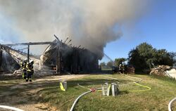 Scheunenvollbrand in Kusterdingen-Wankheim