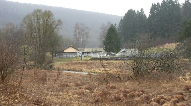 Die Kläranlage in Wasserstetten. Ob sie zum zentralen Klärwerk für Engstingen, Gomadingen und später auch St. Johann ausgebaut w