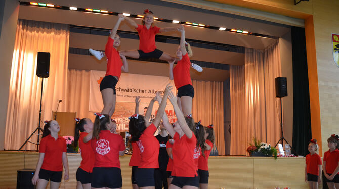 Tolle Darbietungen gab es beim Festakt zum 50-jährigen Bestehen des Schwäbischen Albvereins Walddorfhäslach. Die »Dancing Shoes« Tolle Darbietungen gab es beim Festakt zum 50-jährigen Bestehen des Schwäbischen Albvereins Walddorfhäslach. Die »Dancing Shoes«