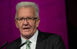 Richtungsweisende Worte beim Medienpolitischen Kongress der Landesregierung: Ministerpräsident Winfried Kretschmann. FOTO: DPA