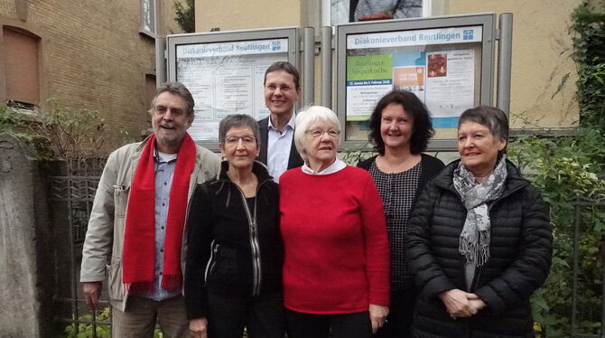Gehören zum Leitungskreis der Vesperkirche (von links): Jörg Mutschler, Gertrud Schief, Joachim Rückle, Jutta Kuhk, Gisela Braun