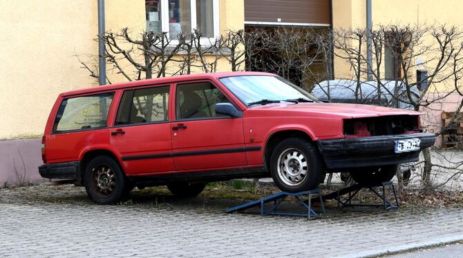 Sicherheit aus Schwedenstahl aus den 80er Jahren: Ein Volvo 740 Kombi.