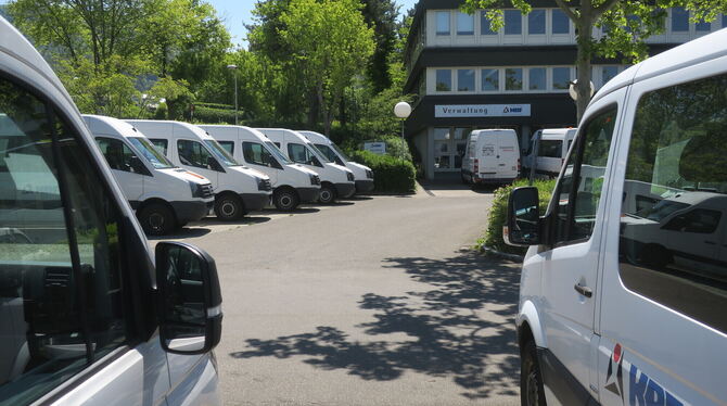 Die KBF erlebt in der Coronakrise einen Betrieb der Ausnahmen und Einschränkungen: Fahrten mit Bussen fallen weitgehend aus, da Die KBF erlebt in der Coronakrise einen Betrieb der Ausnahmen und Einschränkungen: Fahrten mit Bussen fallen weitgehend aus, da