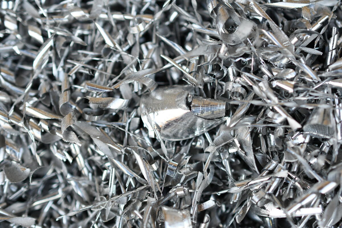 Metallspäne sind ein verführerisch glänzender Rohstoff. Metallspäne sind ein verführerisch glänzender Rohstoff.