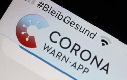 Die Corona-Warn-App auf einem Smartphone
