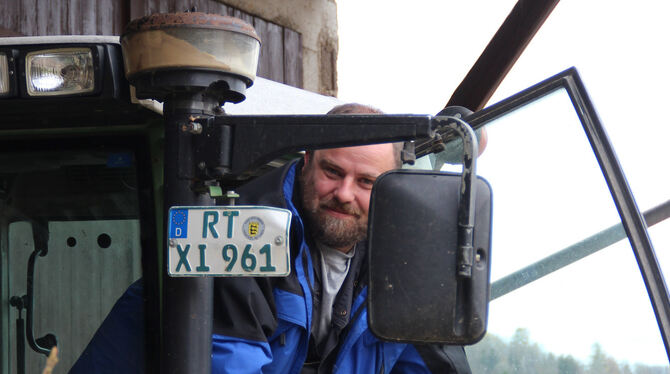 Michael Werner aus St. Johann hat sich seine Landwirtschaft selbst aufgebaut. Michael Werner aus St. Johann hat sich seine Landwirtschaft selbst aufgebaut.