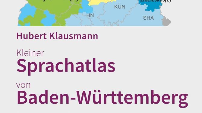 Hubert Klausmann: Kleiner Sprachatlas von Baden-Württemberg. 192 Seiten, 19,90 Euro, Verlag Regionalkultur, Ubstadt-Weiher. Hubert Klausmann: Kleiner Sprachatlas von Baden-Württemberg. 192 Seiten, 19,90 Euro, Verlag Regionalkultur, Ubstadt-Weiher.