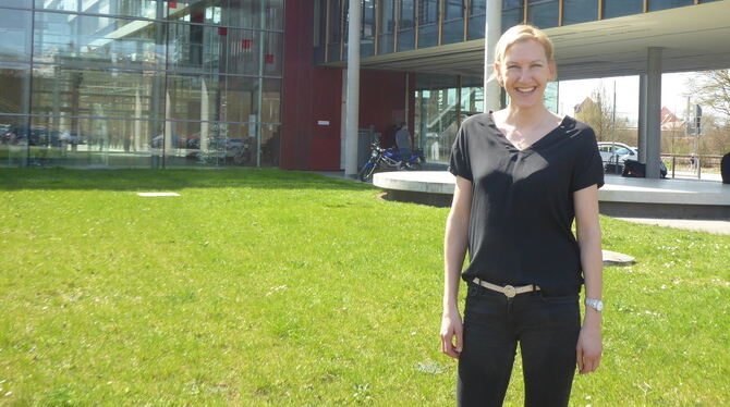 Die neue Erste Landesbeamtin in Tübingen Daniela Hüttig hat bei ihrem Job im Landratsamt das Gefühl, endgültig angekommen zu sei Die neue Erste Landesbeamtin in Tübingen Daniela Hüttig hat bei ihrem Job im Landratsamt das Gefühl, endgültig angekommen zu sei
