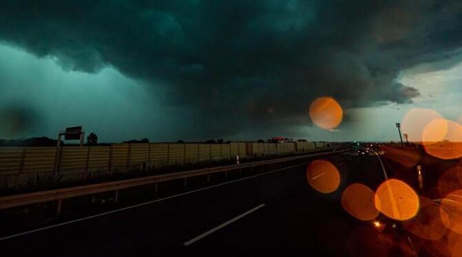 Unwetter in Baden-Württemberg