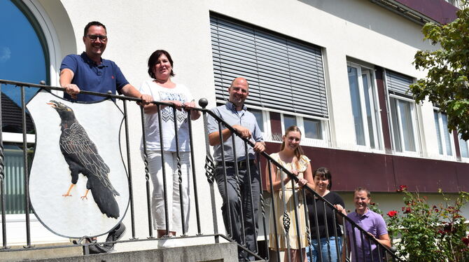 Oliver Polzin mit seinem Team vom Kusterdinger Ortsbauamt (von links): Markus Jäschke, Petra Mayer, Oliver Polzin, Sandra Zizelm Oliver Polzin mit seinem Team vom Kusterdinger Ortsbauamt (von links): Markus Jäschke, Petra Mayer, Oliver Polzin, Sandra Zizelm