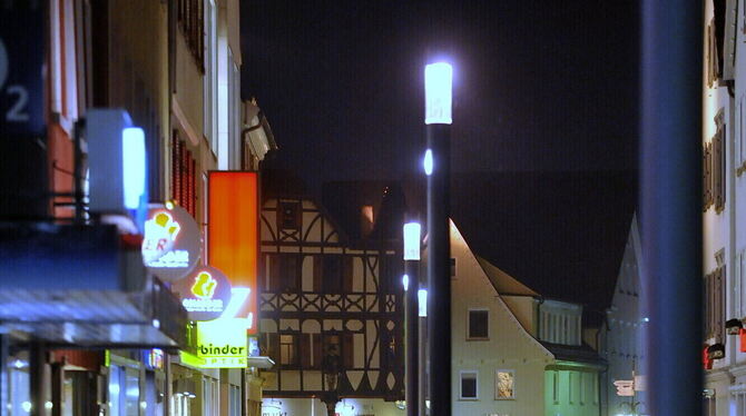 In der Reutlinger Innenstadt steppt selten nachts der Bär