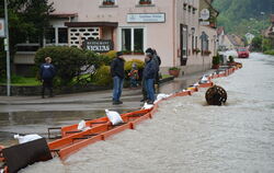Der entfesselte Reißenbach verwandelte 2013 die Bundesstraße in Unterhausen in einen Flusslauf. Um auf solche Ereignisse besser 
