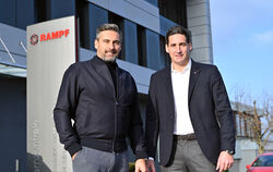 Die Brüder Michael (links) und Matthias Rampf sind die geschäftsführenden Gesellschafter der Rampf-Gruppe. FOTO: PIETH