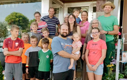 Die Großfamilie Grauer aus Gomaringen.