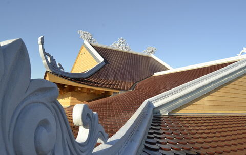Das buddhistische Kloster in Tübingen-Bühl nimmt Gestalt an