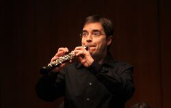 Oboist Ramón Ortega Quero spielte in der Reutlinger Stadthalle Bach und Mendelssohn.