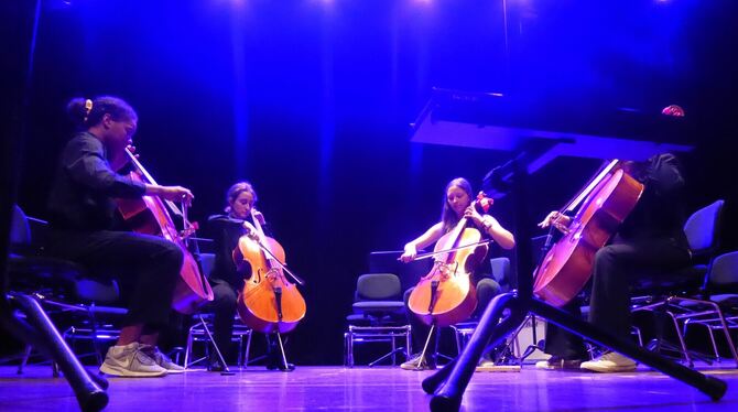 Das Kepi-Orchester spielte Filmmusik zu »Harry Potter« und »Forrest Gump«. FOTO: BERNKLAU Das Kepi-Orchester spielte Filmmusik zu »Harry Potter« und »Forrest Gump«. FOTO: BERNKLAU
