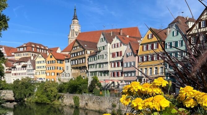 Eine der Attraktionen, die Besucher der Universitätsstadt an Tübingen schätzen: die Neckarfront  FOTO: KAMMERER