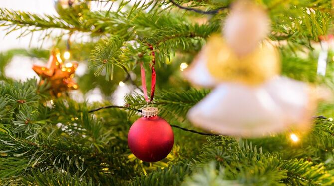 Geschmückter Weihnachtsbaum