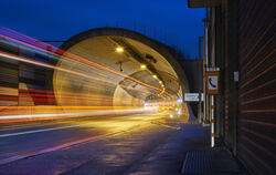 Der Ursulabergtunnel bei Pfullingen.