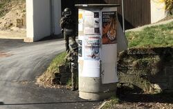 SEK-Einsatz in Altenburg am Mittwochmorgen. 