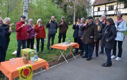 Feier in Pfullingen zur Abschaltung der deutschen Atomkraftreaktoren.  FOTO: BARAL