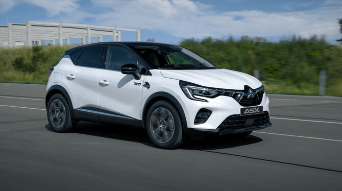 Der Mitsubishi ASX dürfte für neuen Schub bei den Zulassungszahlen der Marke führen. FOTOS: PR Der Mitsubishi ASX dürfte für neuen Schub bei den Zulassungszahlen der Marke führen. FOTOS: PR