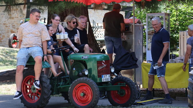 Alt, aber noch lange kein altes Eisen: die Oldtimer im Schlösslespark. FOTO: BIMEK Alt, aber noch lange kein altes Eisen: die Oldtimer im Schlösslespark. FOTO: BIMEK