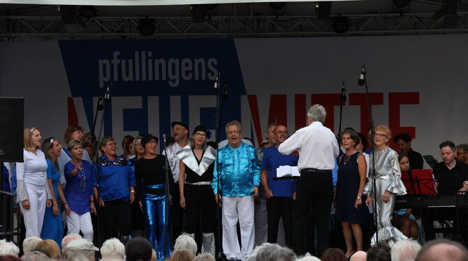 Mamma Mia! Musikalische Schmankerl verschiedenster Art präsentierte der Pfullinger Liederkranz bei seinem Serenadenkonzert auf d