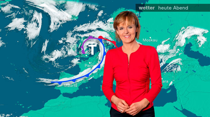 Katja Horneffer, Meteorologin, Interview, ZDF Katja Horneffer moderiert bereits seit 30 Jahren das Wetter im ZDF.