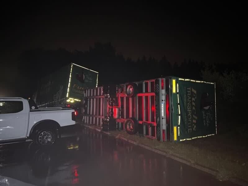 Unwetter LKW Engstingen FOTO Privat
