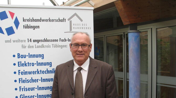 Strobel Rüdiger Strobel, ehemaliger Geschäftsführer der Kreishandwerkerschaft Tübingen, wird am Freitag, 15. September, 70 Jahre alt.