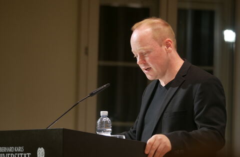 Vom Horror zur Literatur Christian Baron bei der Tübinger Poetik