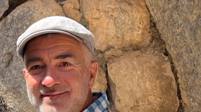 Peter Rostan im September in Israel.