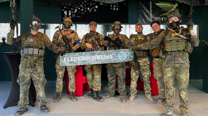 Airsoft Der Pfullinger Airsoft-Verein ist auf vielen Spielfeldern unterwegs.