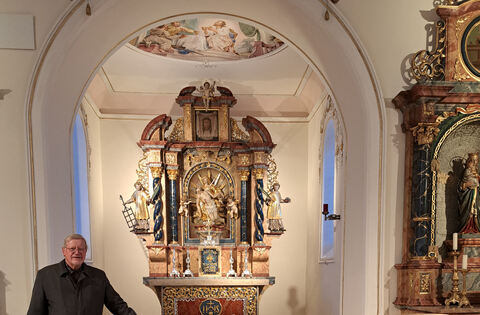 Die Pfarrkirche St. Laurentius in Aichelau hat einen neuen Innenraum