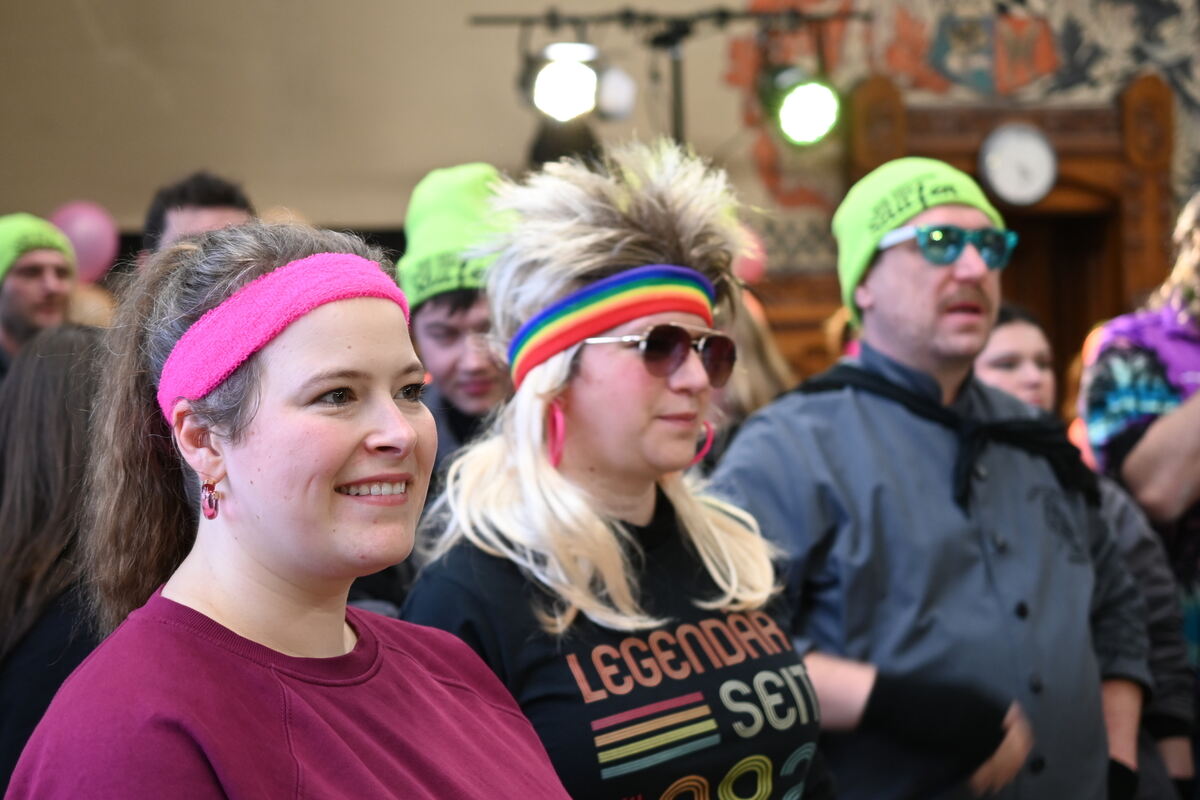 Sturm auf das Reutlinger Landratsamt. Sturm auf das Reutlinger Landratsamt.