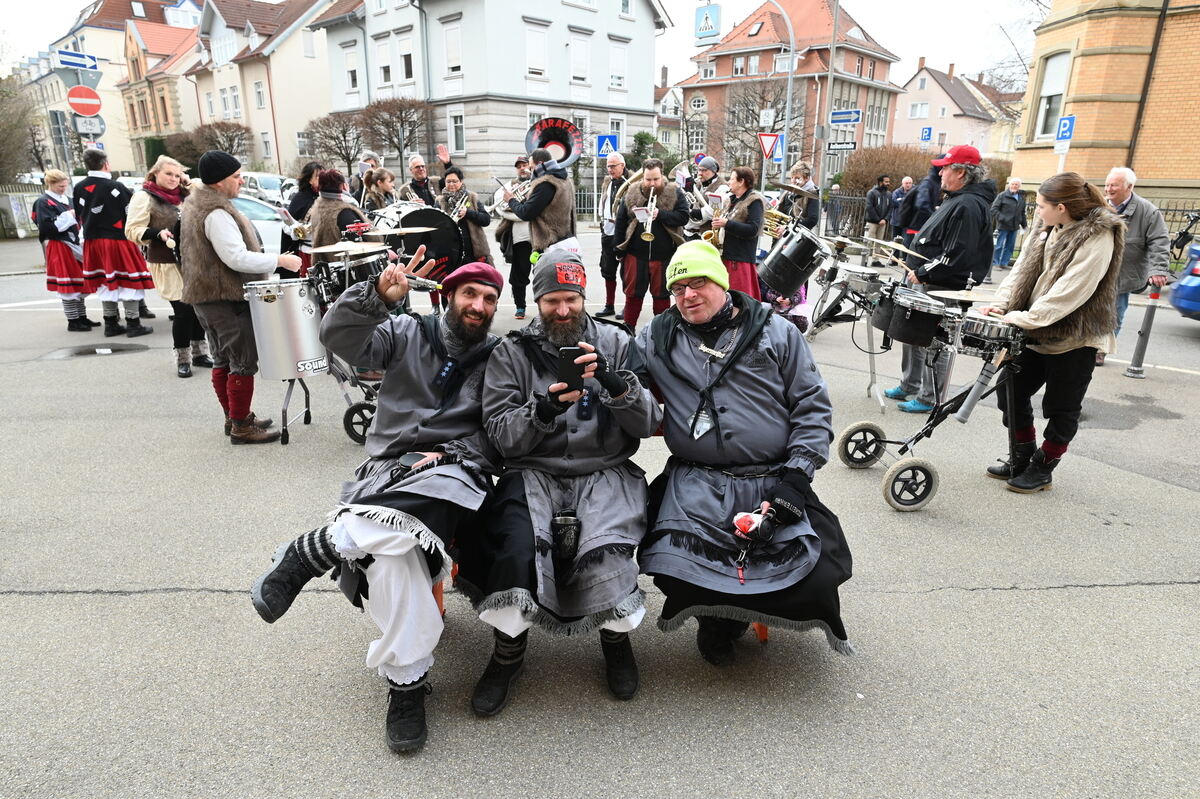 Sturm auf das Reutlinger Landratsamt. Sturm auf das Reutlinger Landratsamt.